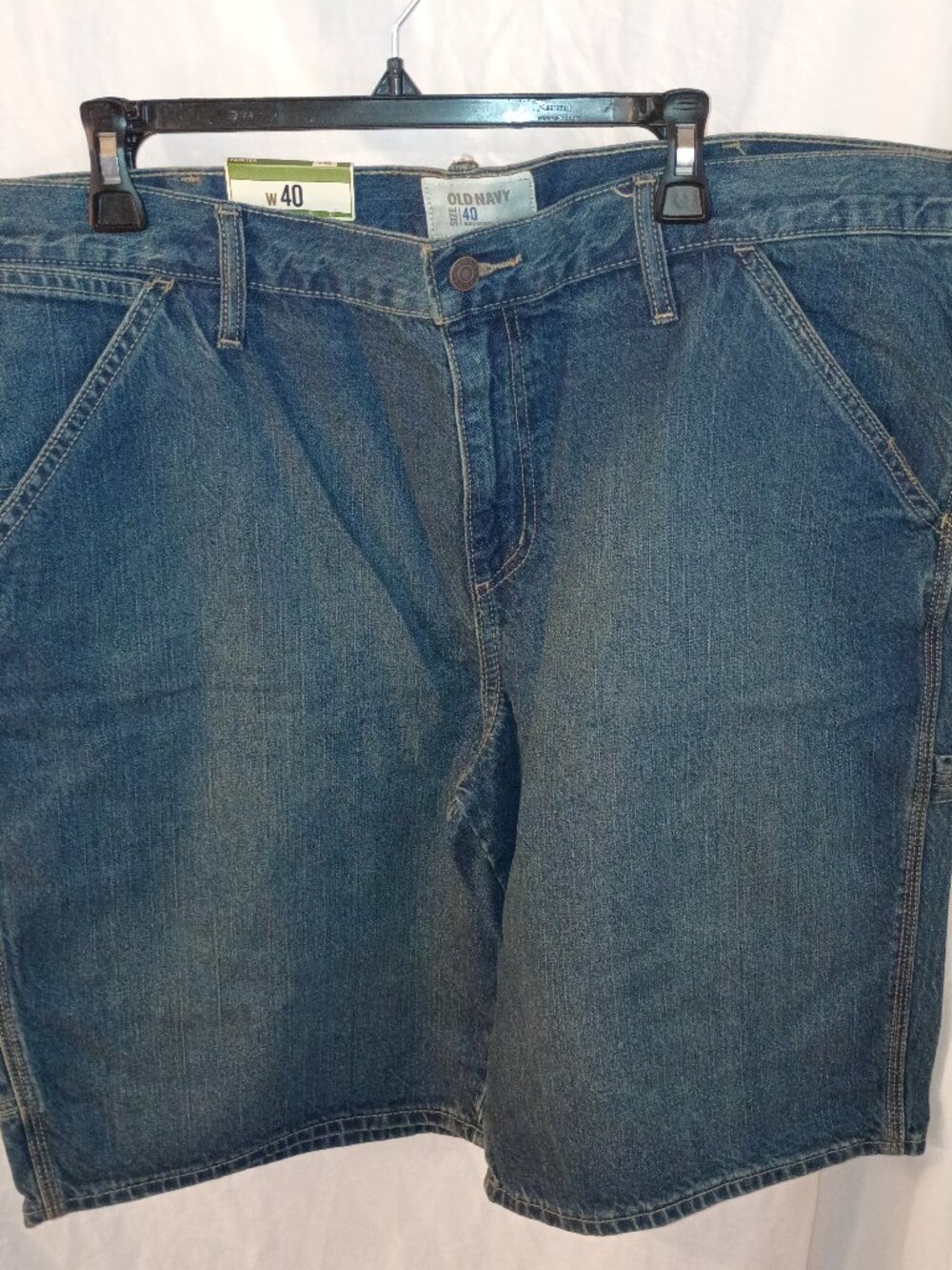 Men's Size 40W Old Navy "Painter's" Denim Carpenter Shorts NWT